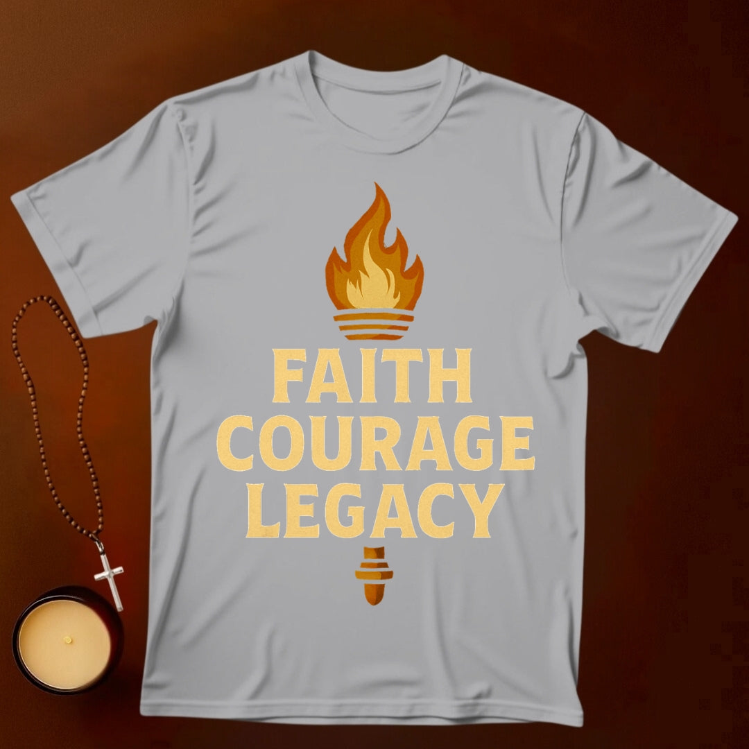 Faith Courage Legacy T-shirt