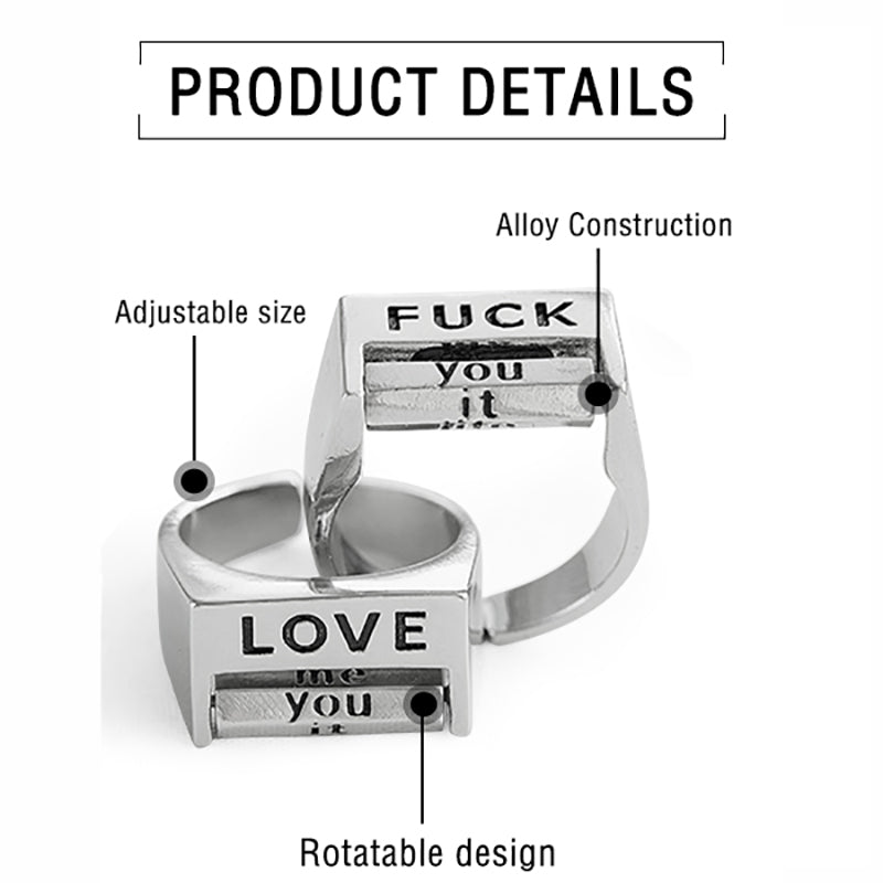 Creative Rotating Mood Ring