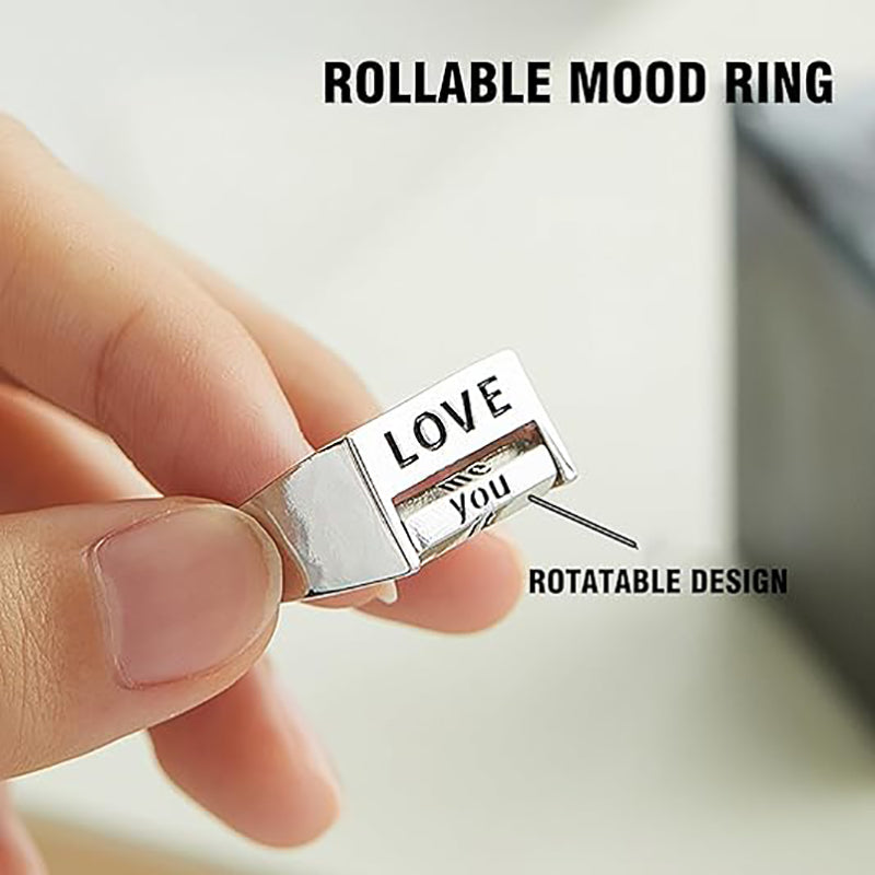 Creative Rotating Mood Ring