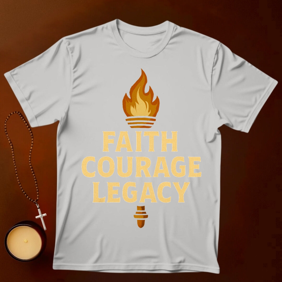 Faith Courage Legacy T-shirt