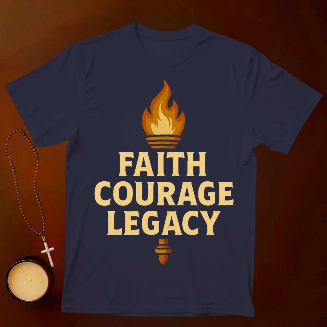 Faith Courage Legacy T-shirt