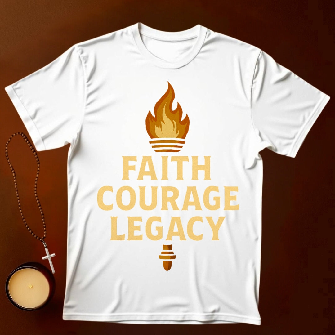 Faith Courage Legacy T-shirt